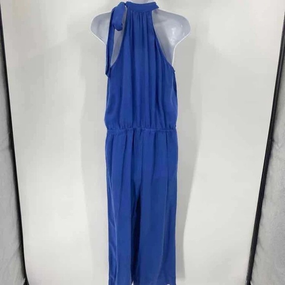 Cloth & Stone New Womens Size Small Blue Tencel Lyocell Wide Leg Jumpsuit - Picture 3 of 5